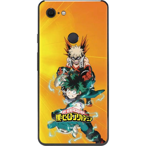 My Hero Academia Deku and Bakugo Season 5 Google Pixel 3 XL Skin